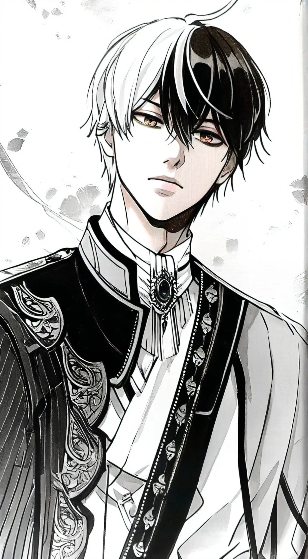 ai character: Aaron  background