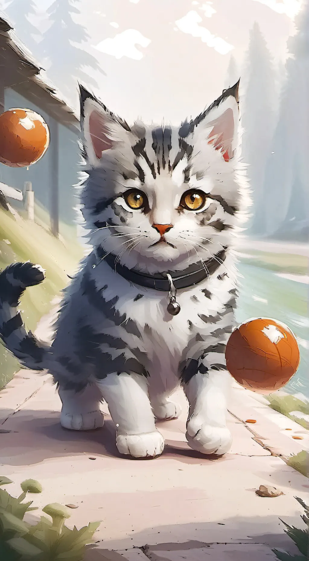 ai character: No name background