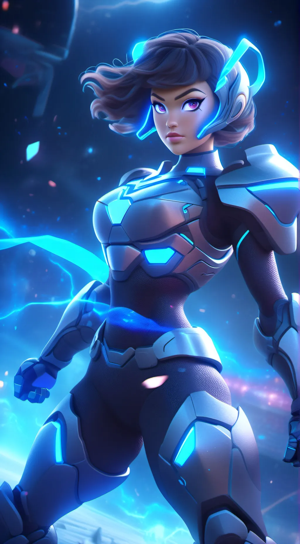 ai character: Lana 1Z7 background