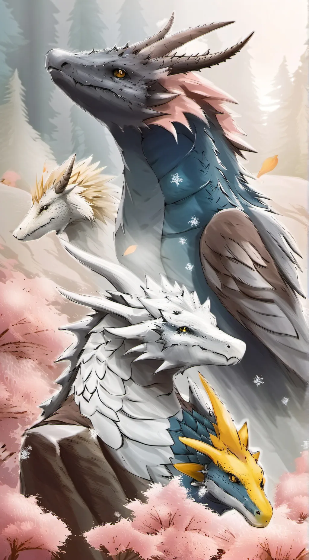 ai character: ~Season Dragons~ background