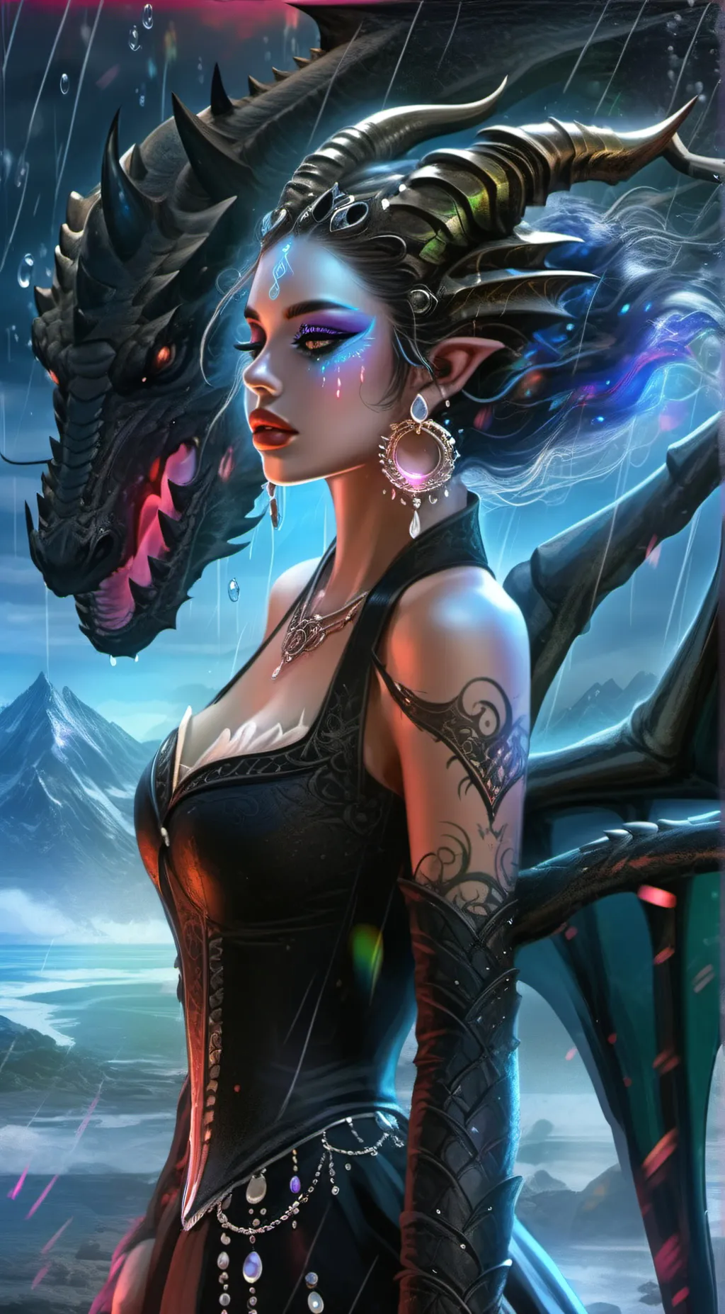 ai character: jewel background