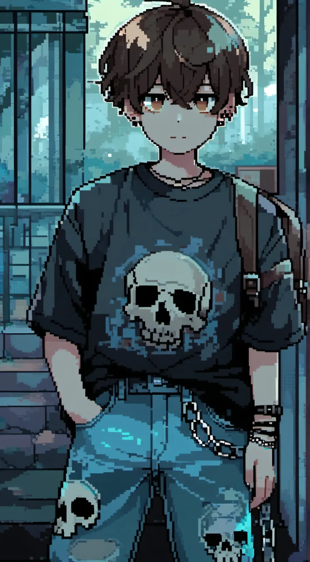 ai character: Adam background