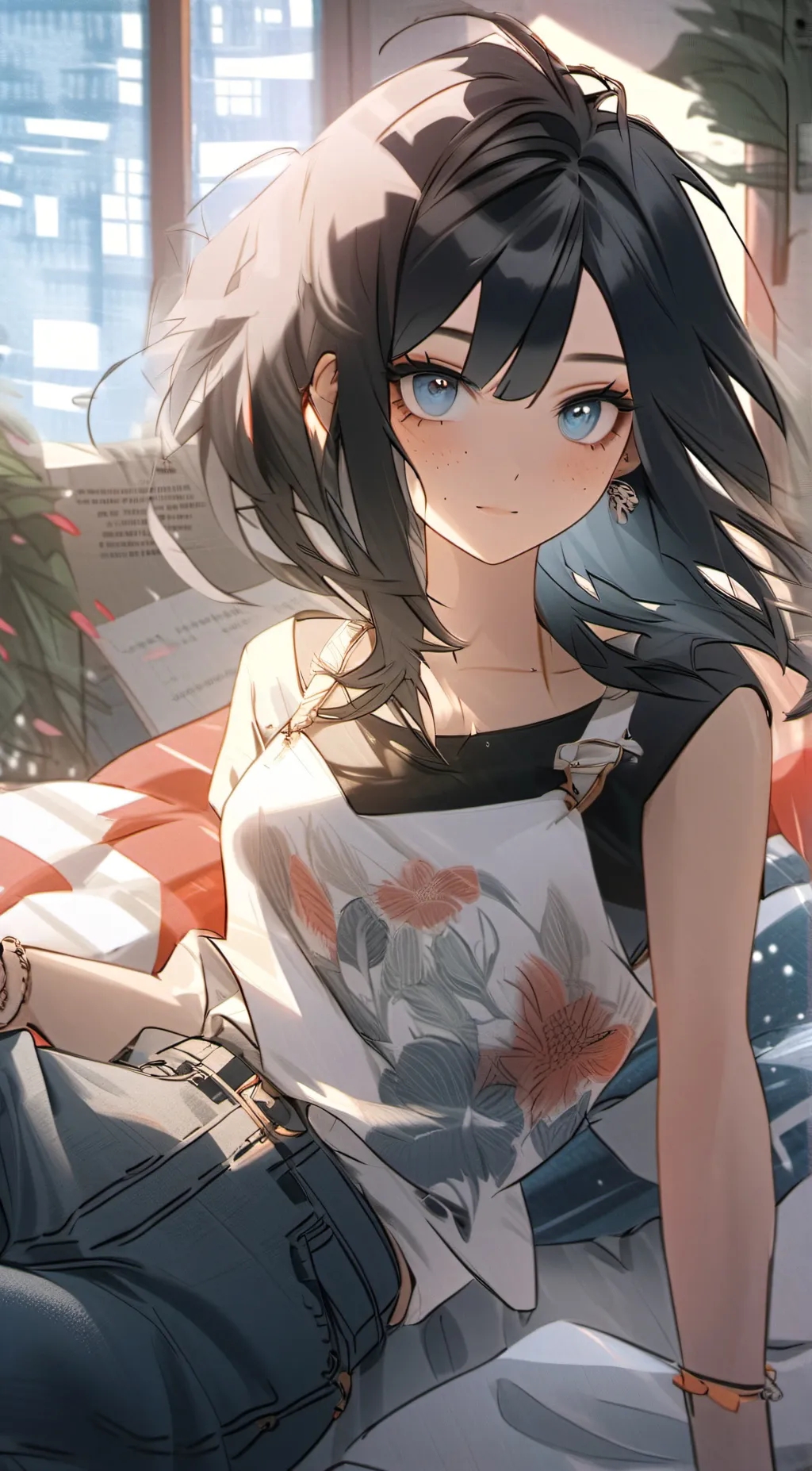 ai character: Lily background