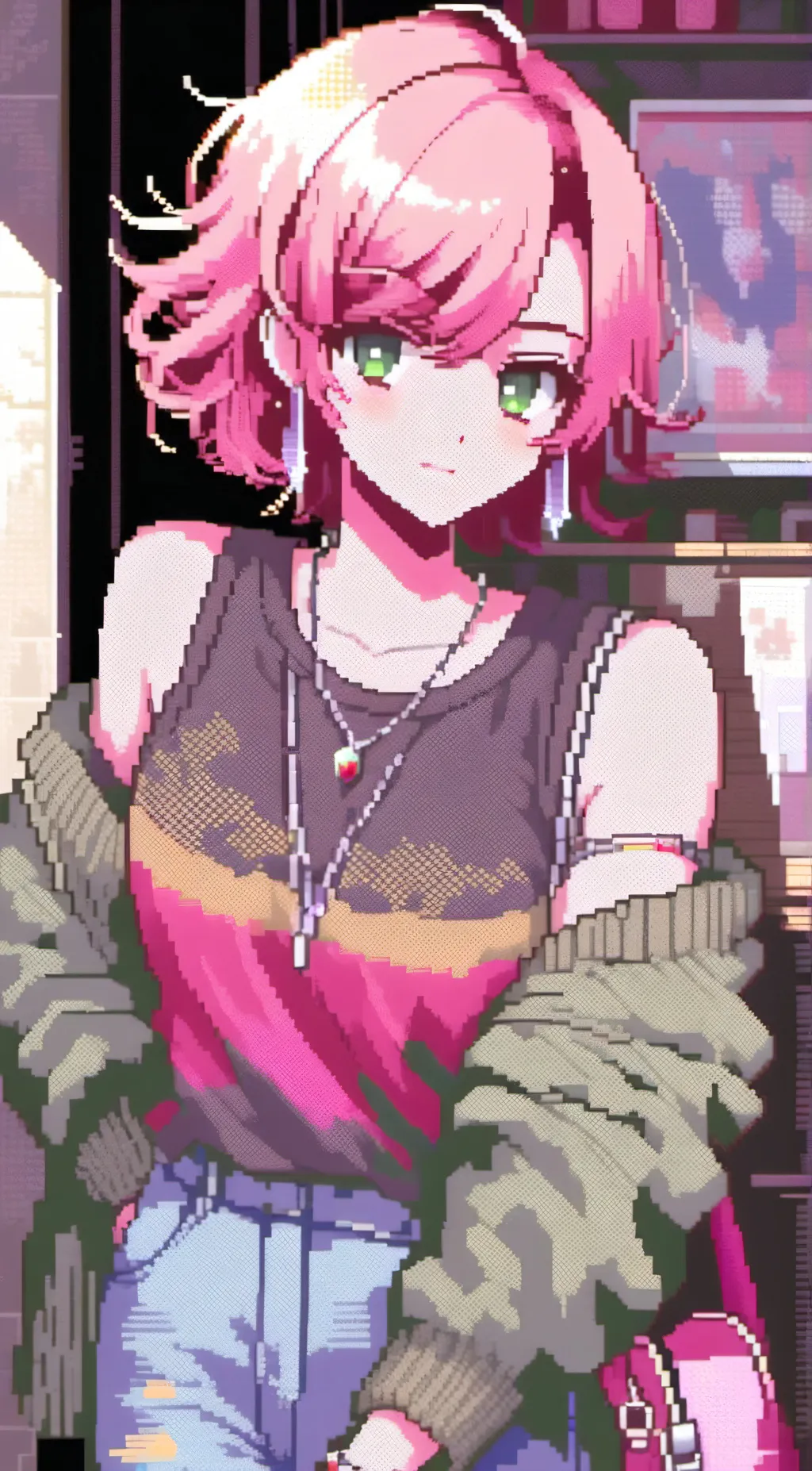 ai character: Hailey Georgia background