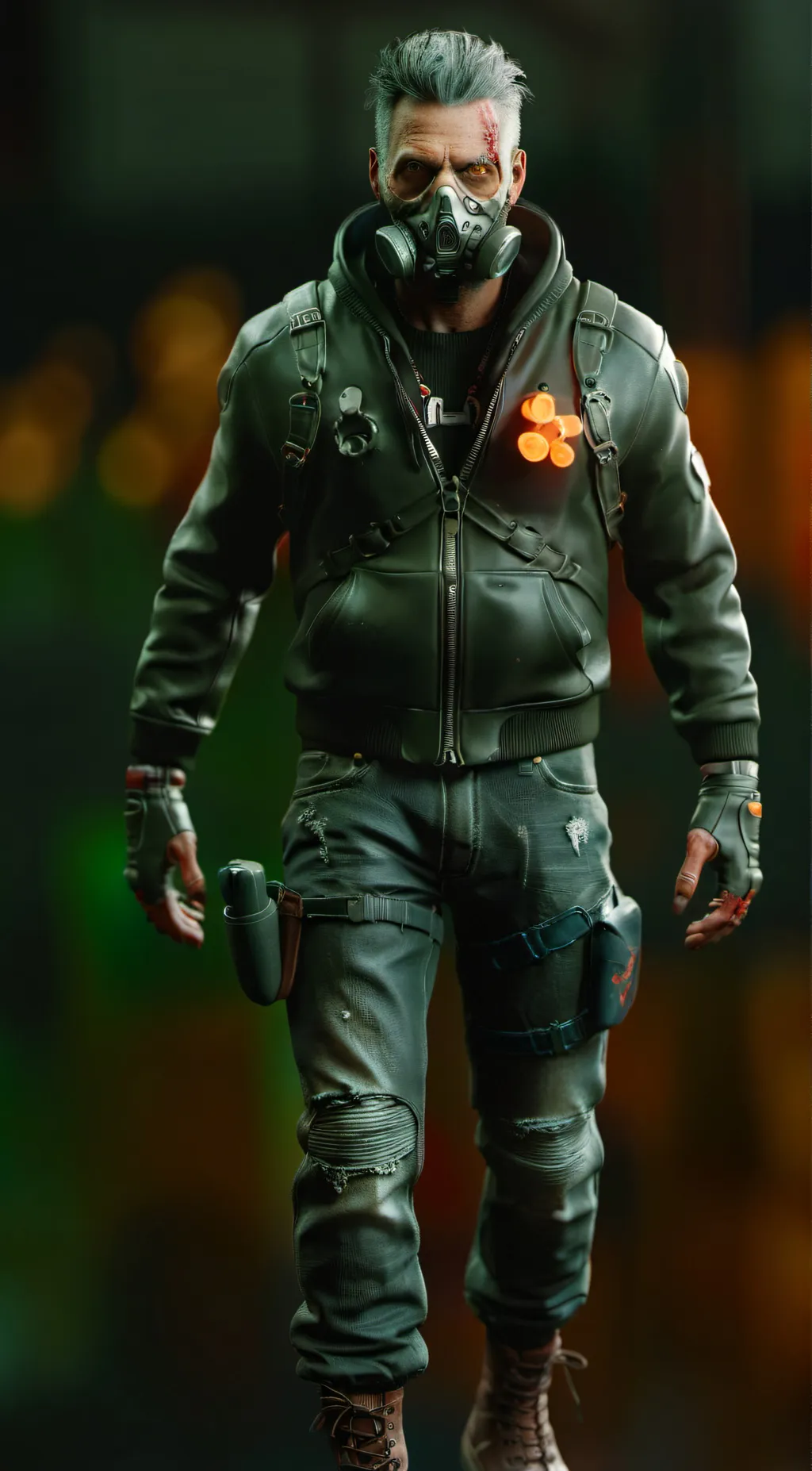 ai character: Dr. Hans Volter background
