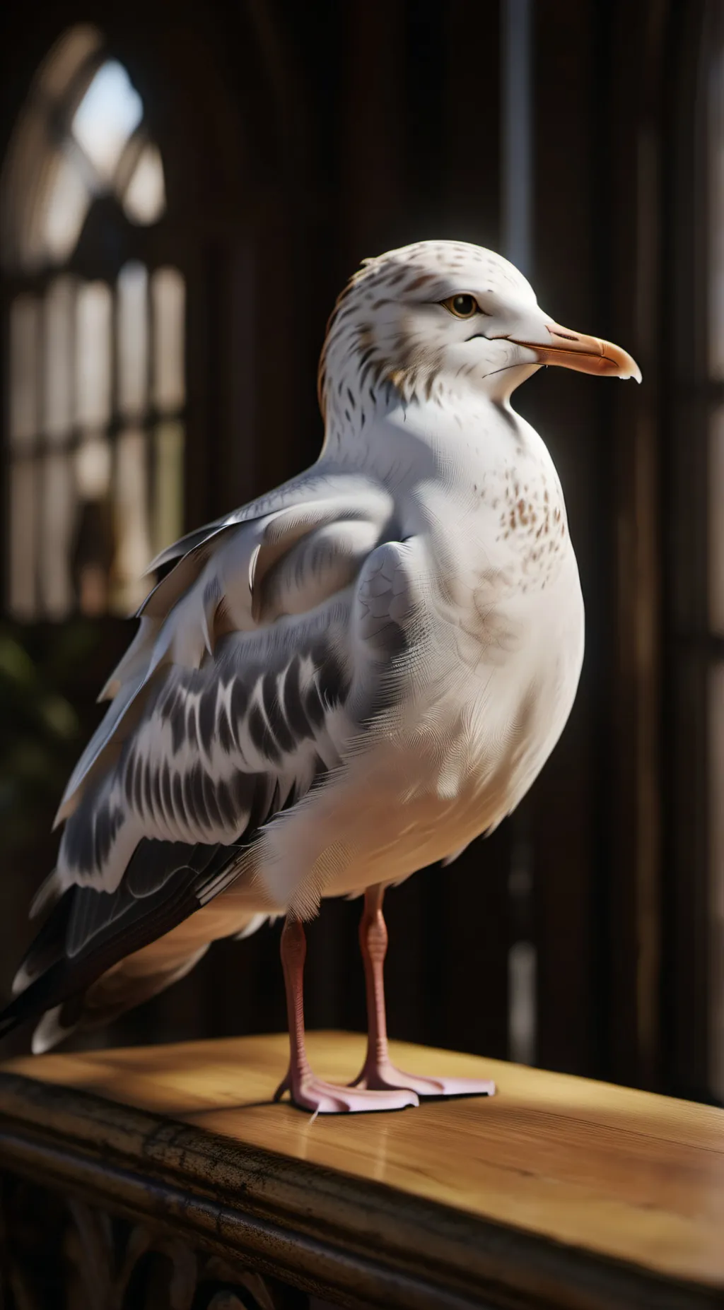 ai character: Seagull background