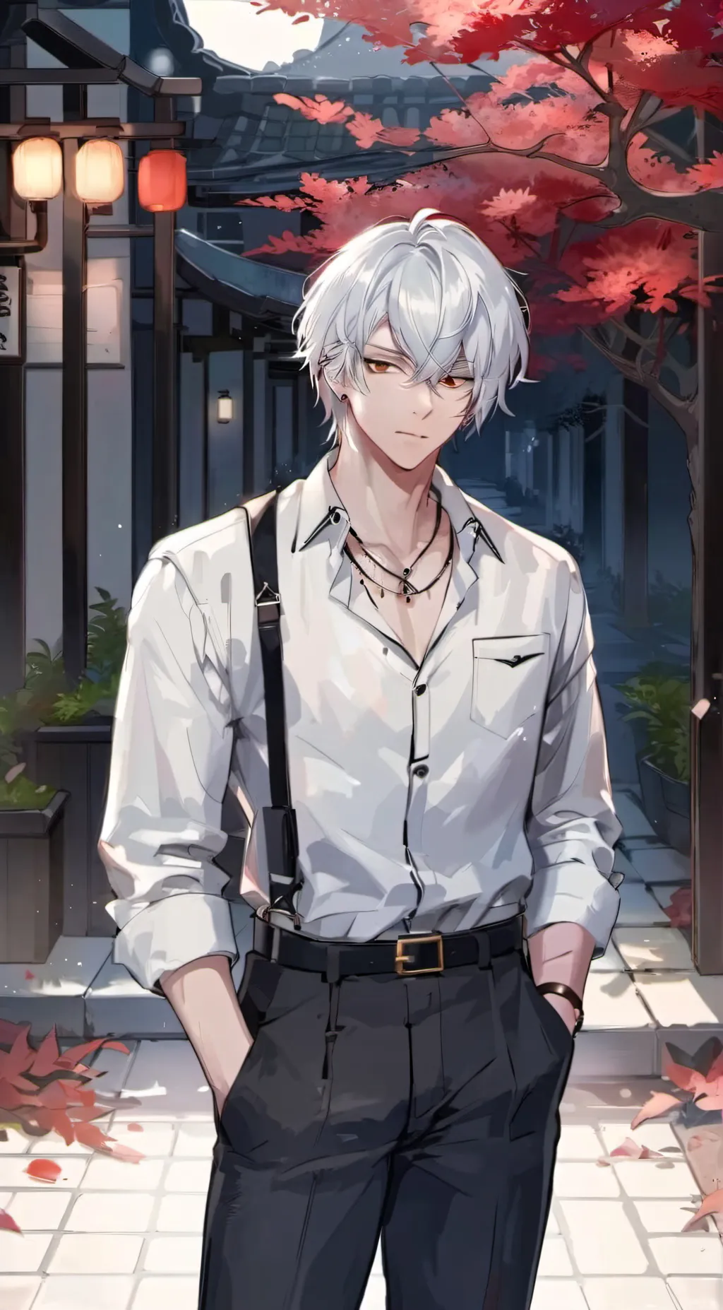 ai character: Albert background