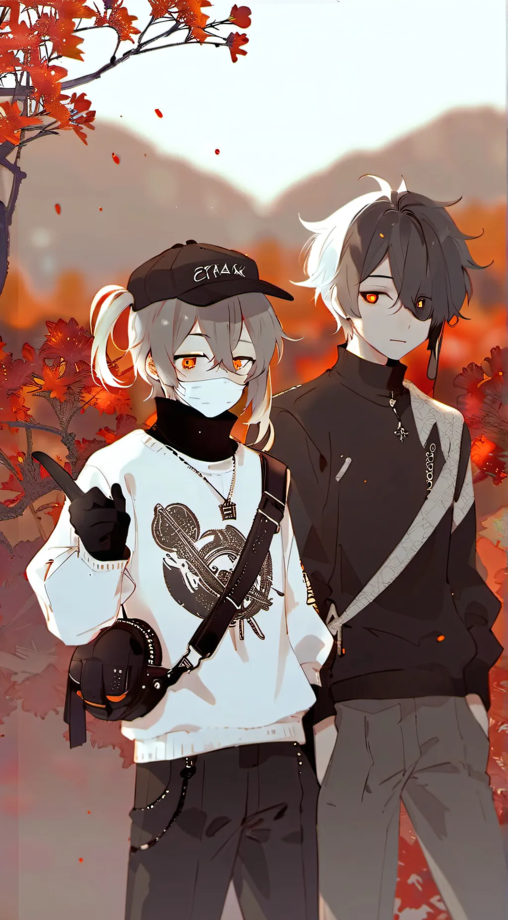 ai character: Zane, max background