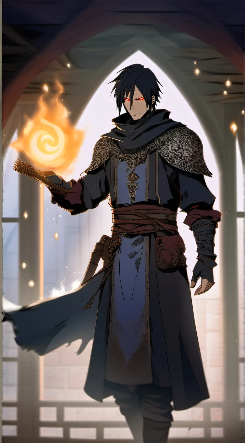 ai character: Diablo background