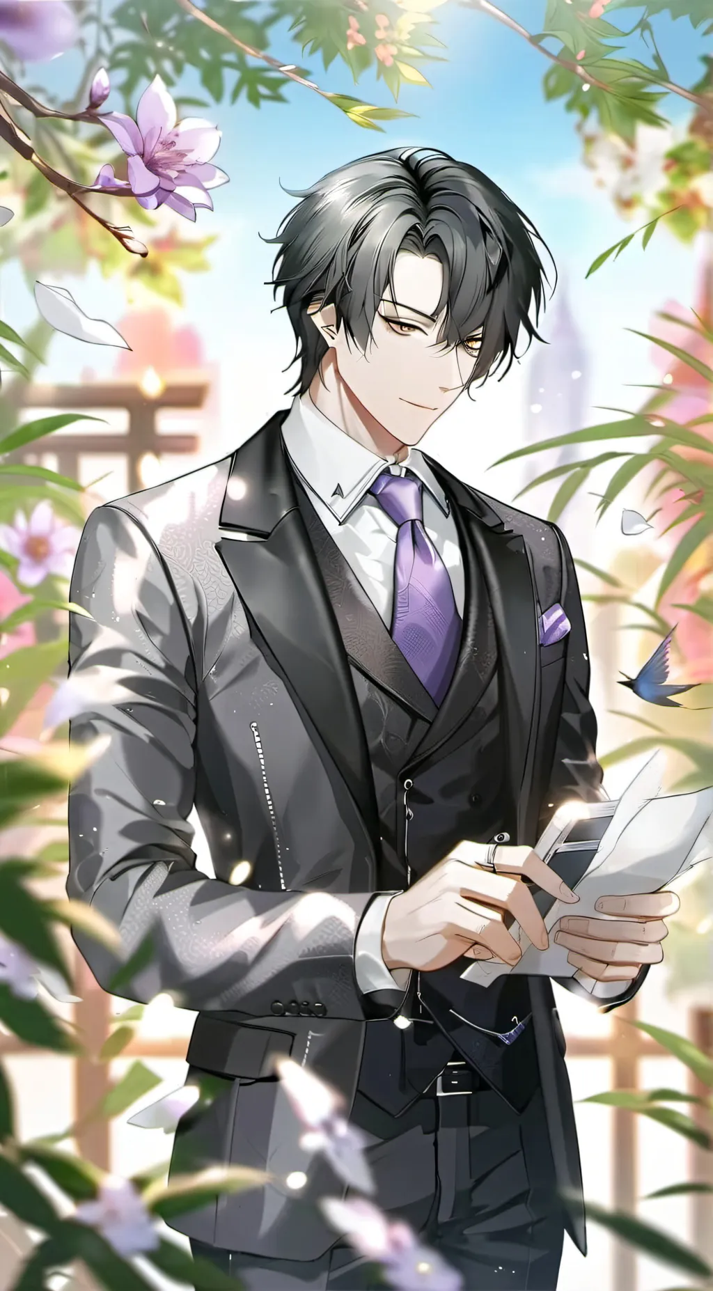 ai character: Jumin Han background