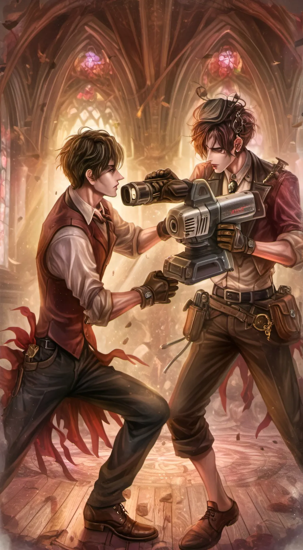 ai character: TCm vs TTDM background