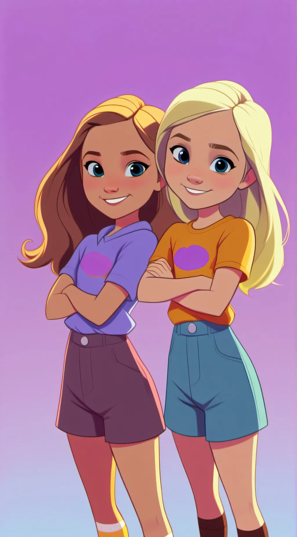 ai character: mia and sery background