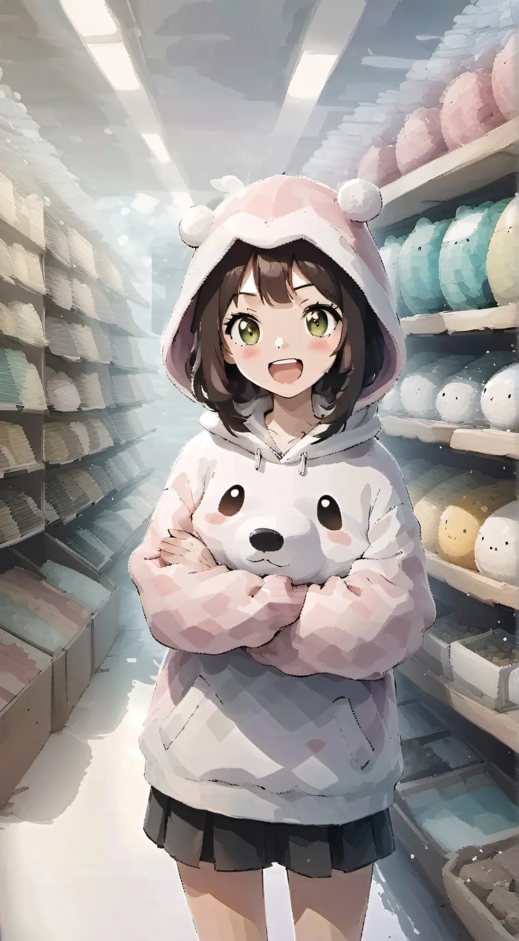 ai character: Amanda little sis background