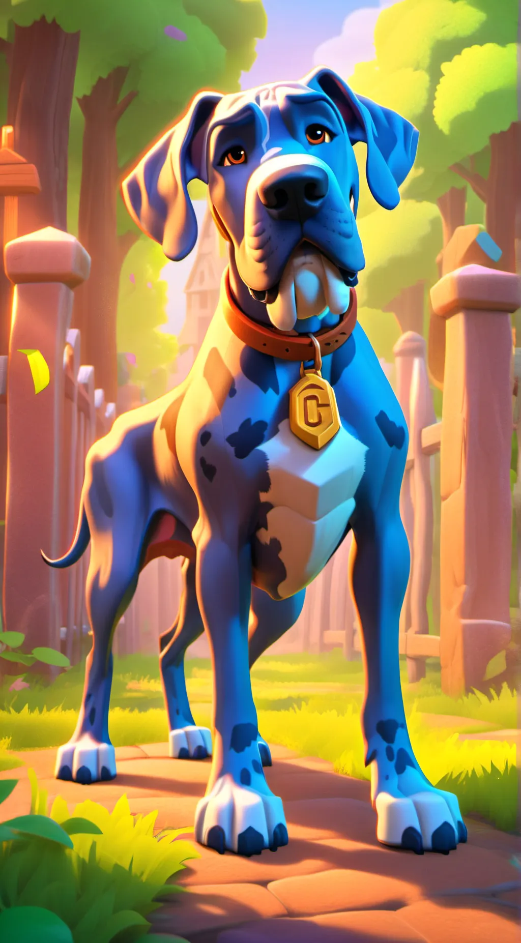 ai character: Detective Chesnut background
