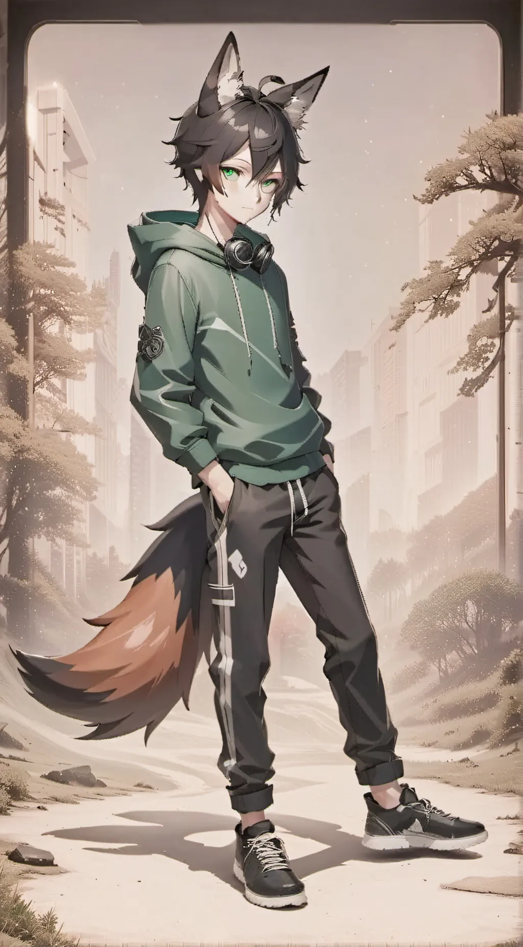 ai character: Grayson background