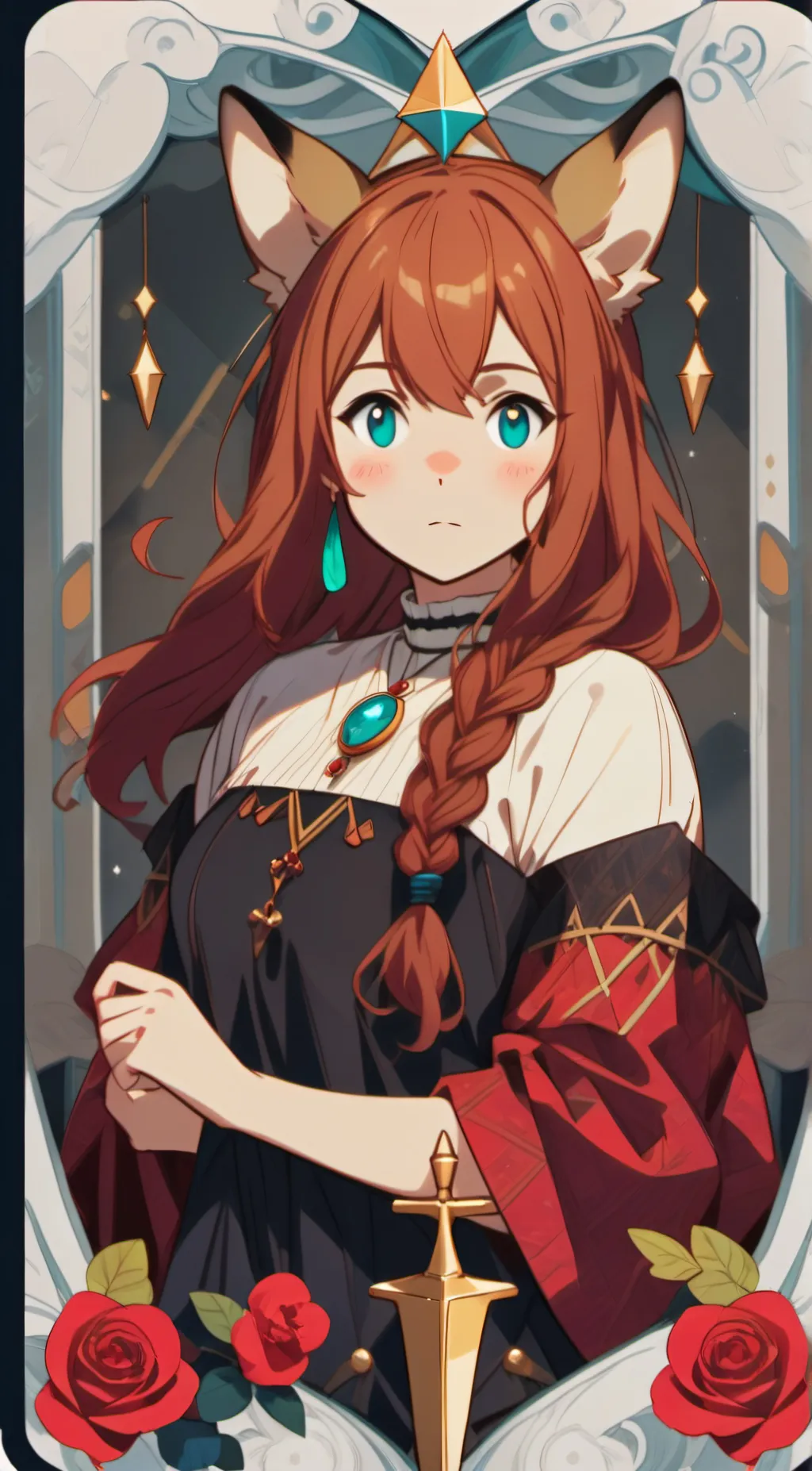 ai character: Raphtalia background
