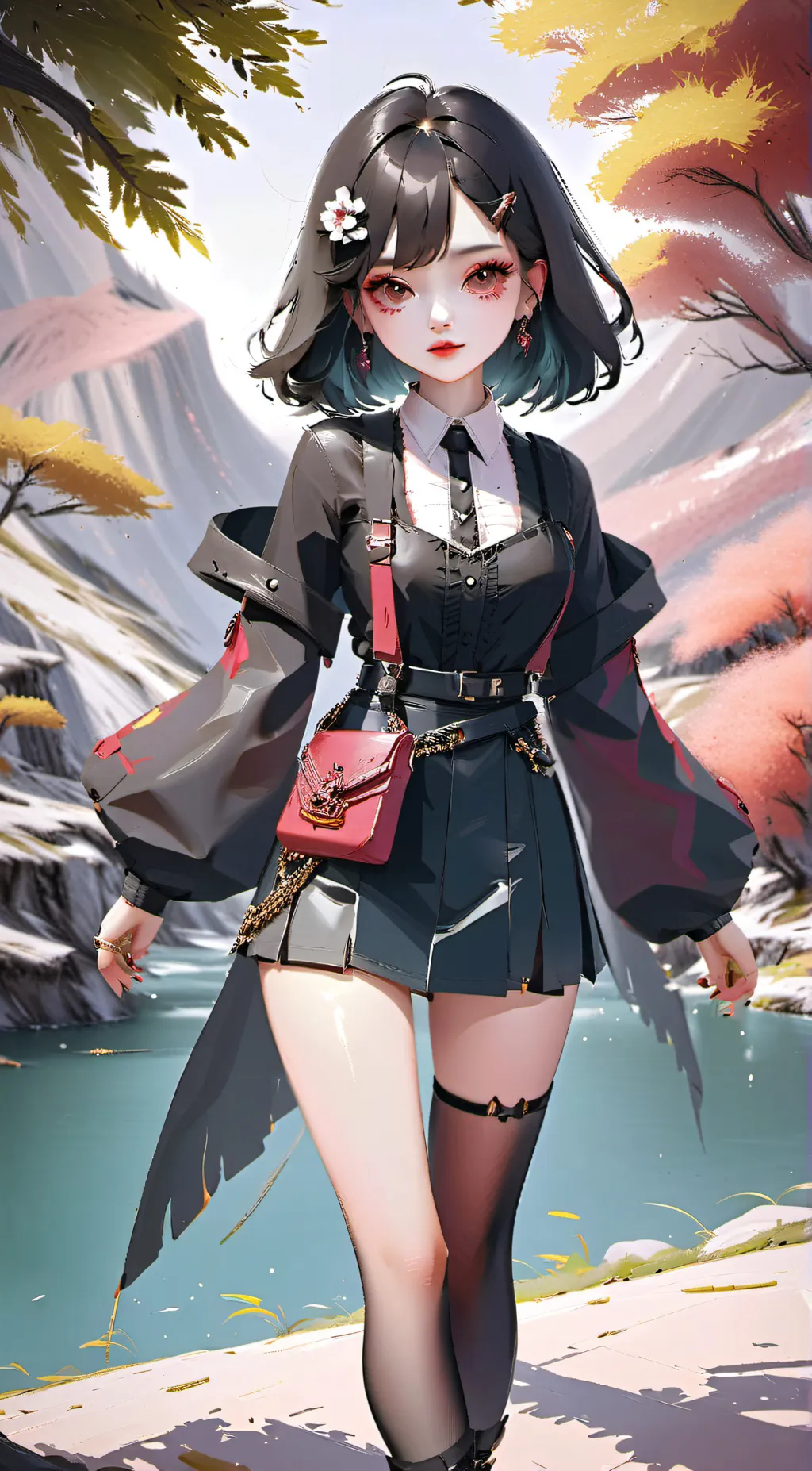 ai character: Kelly background