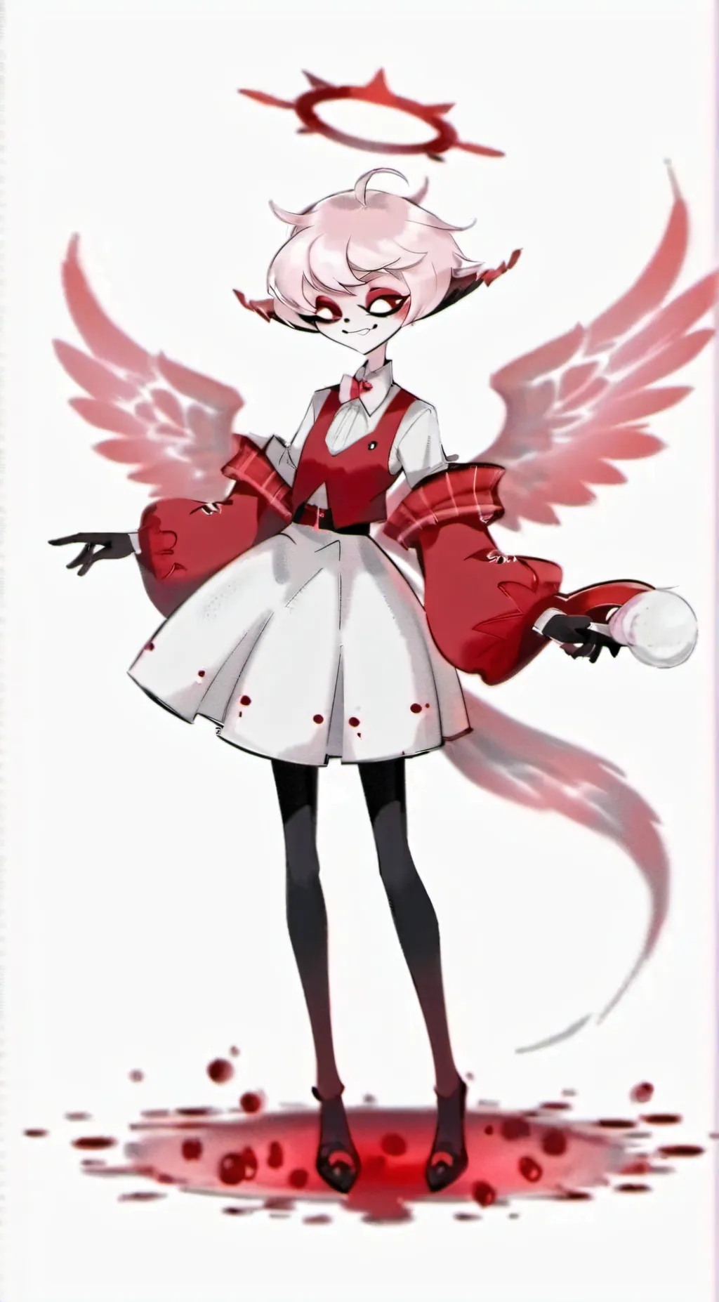 ai character: Angel’dust  background
