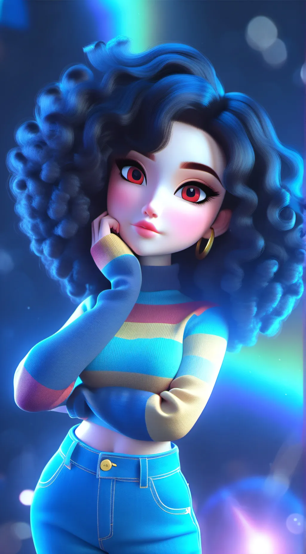 ai character: Lana background