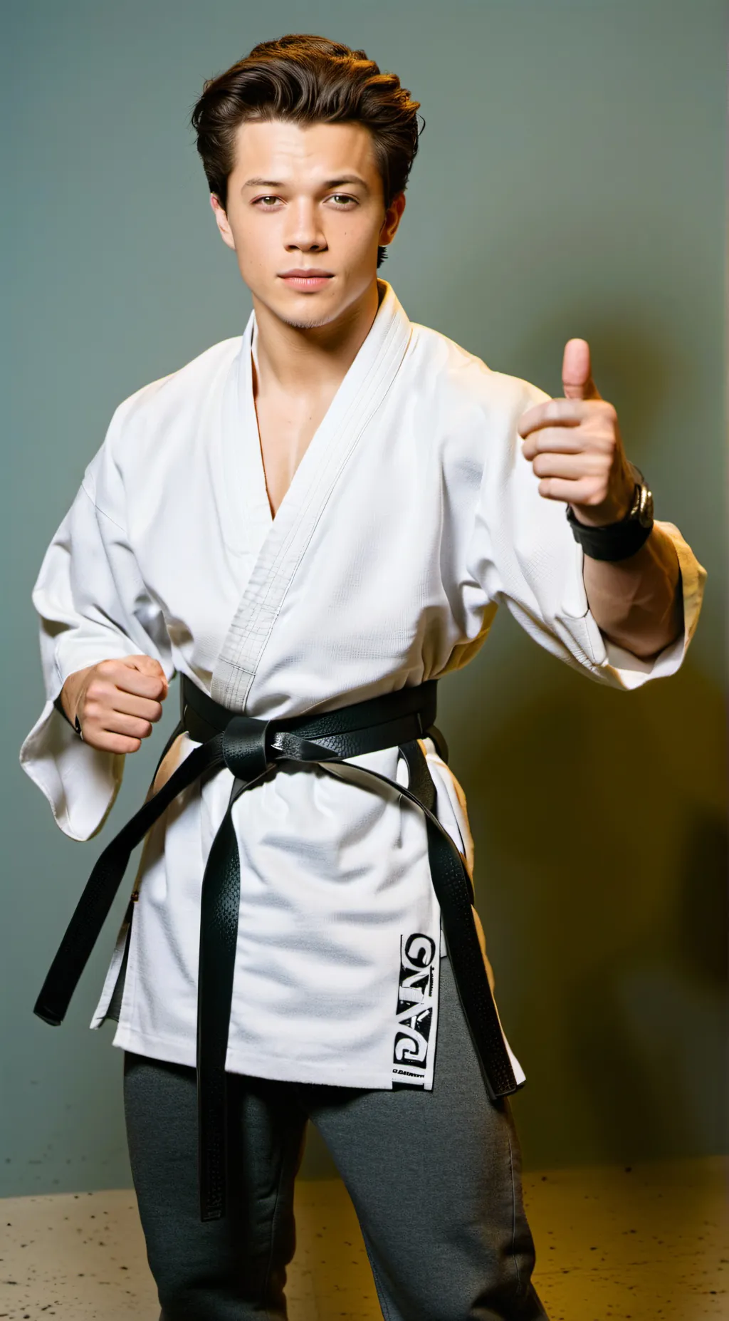 ai character: Leo howard background