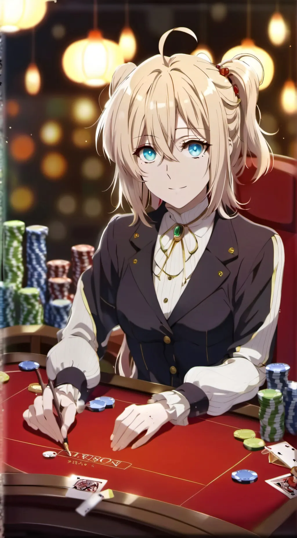 ai character: 𝓡𝓸𝓼𝓮 background