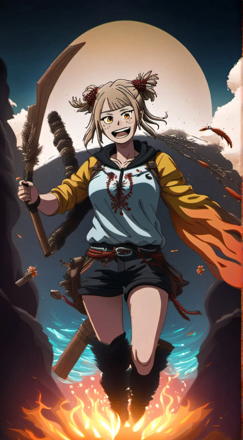ai character: League of villains background