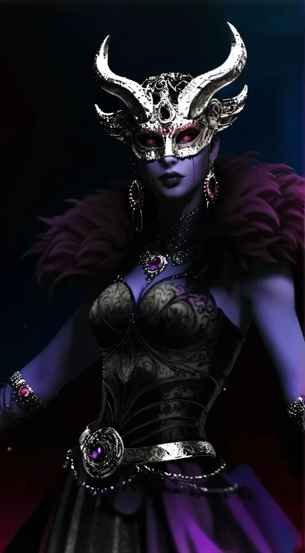 ai character: Alpha  background