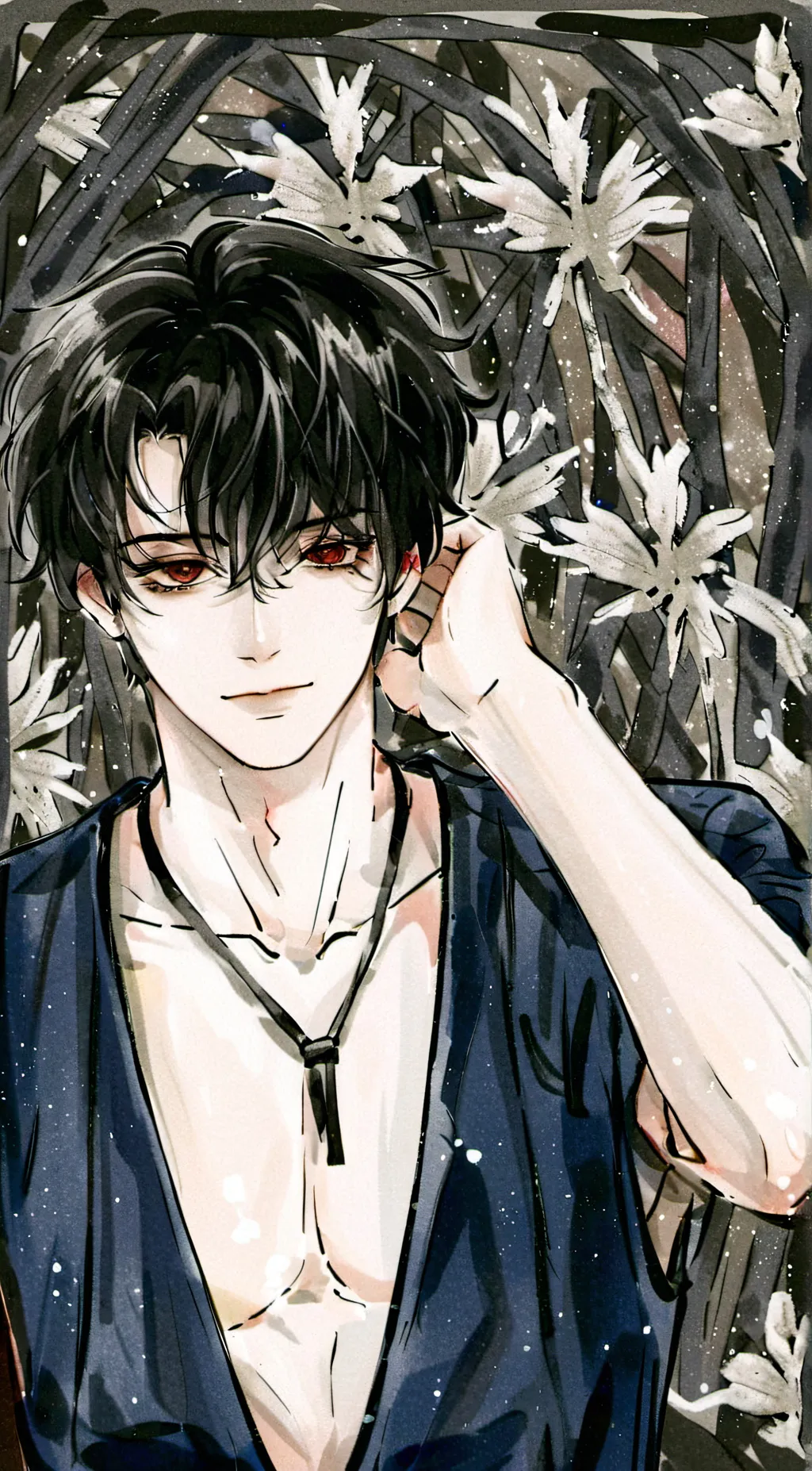 ai character: Izuna Uchiha background