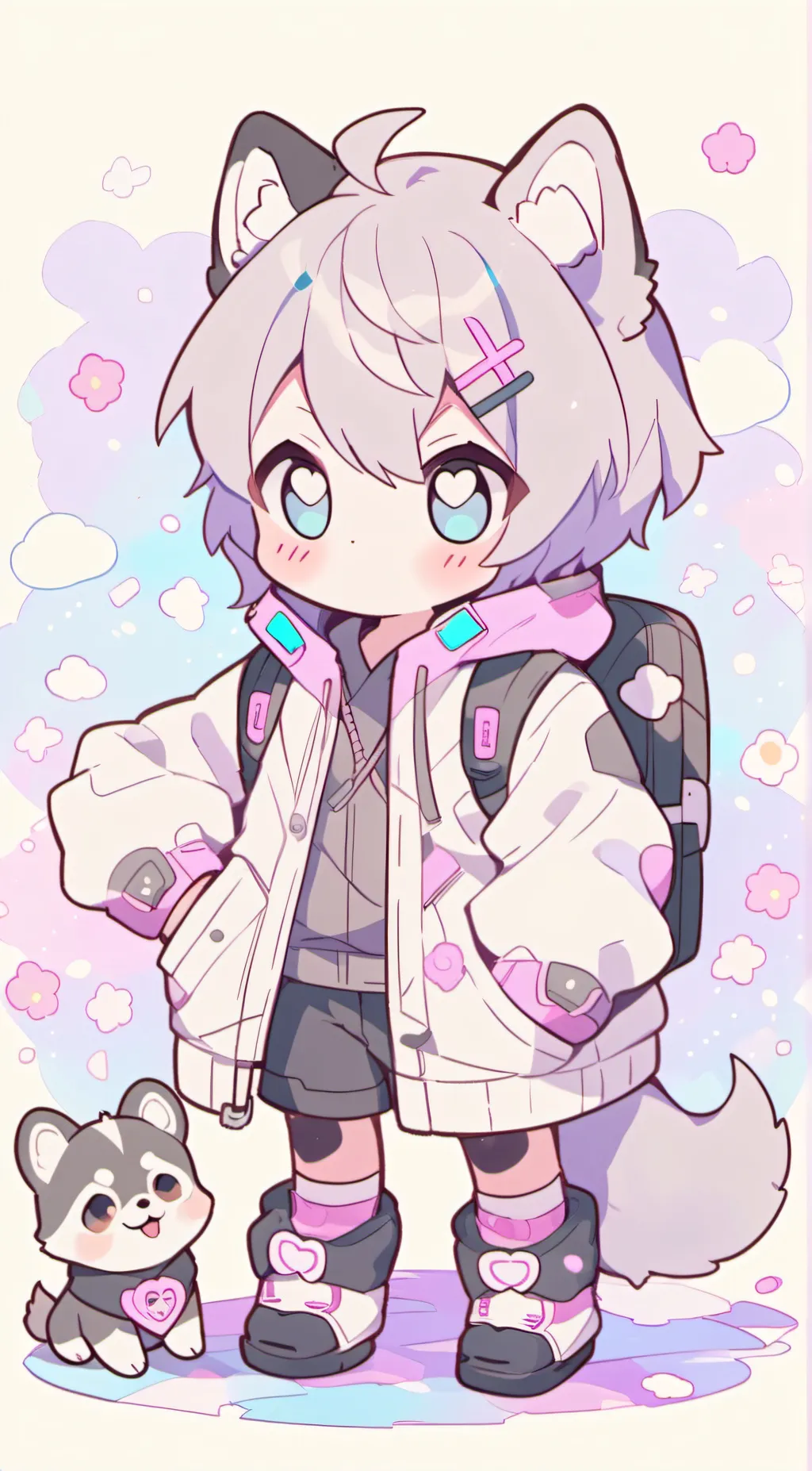 ai character: Huskie background