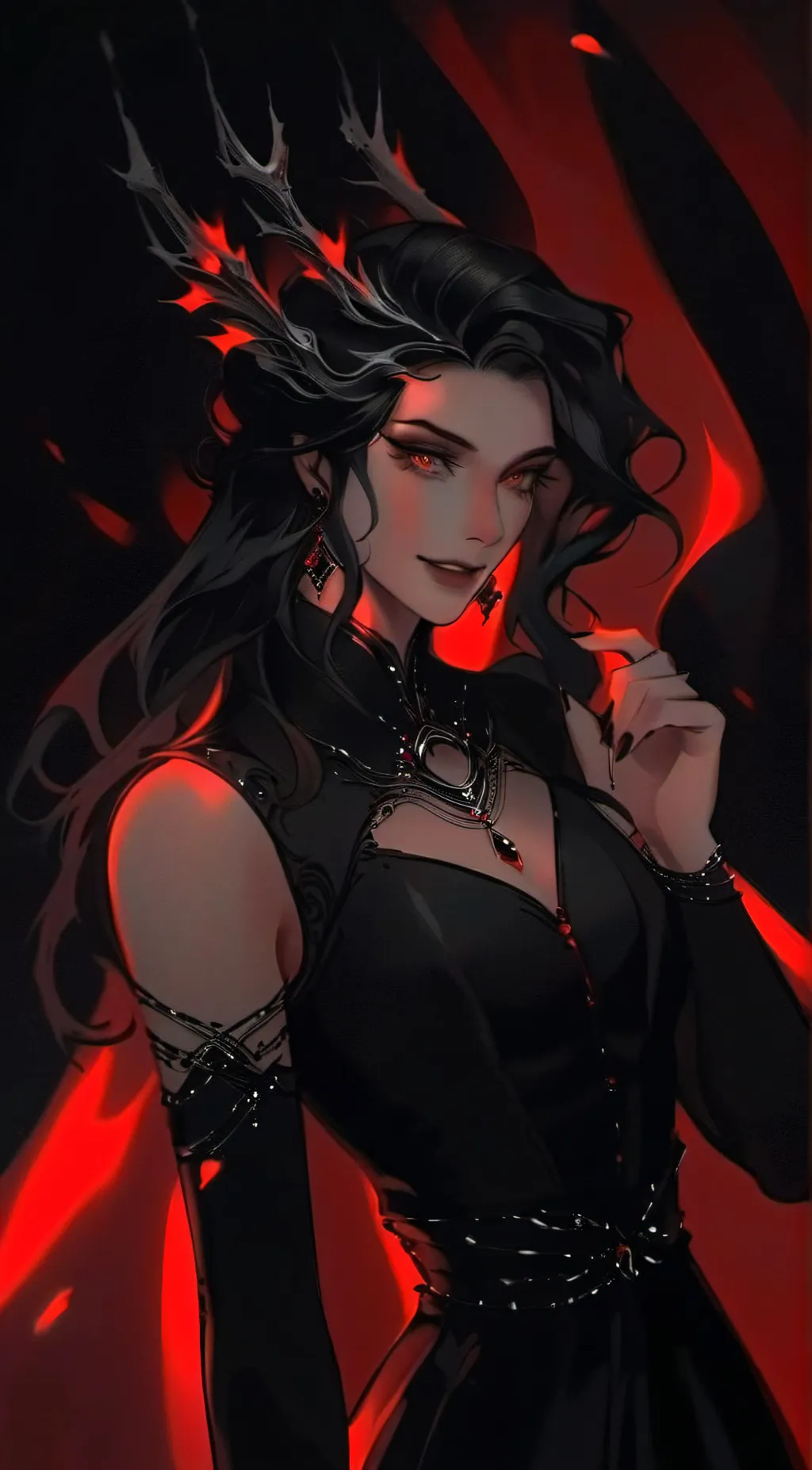 ai character: Victoria  background