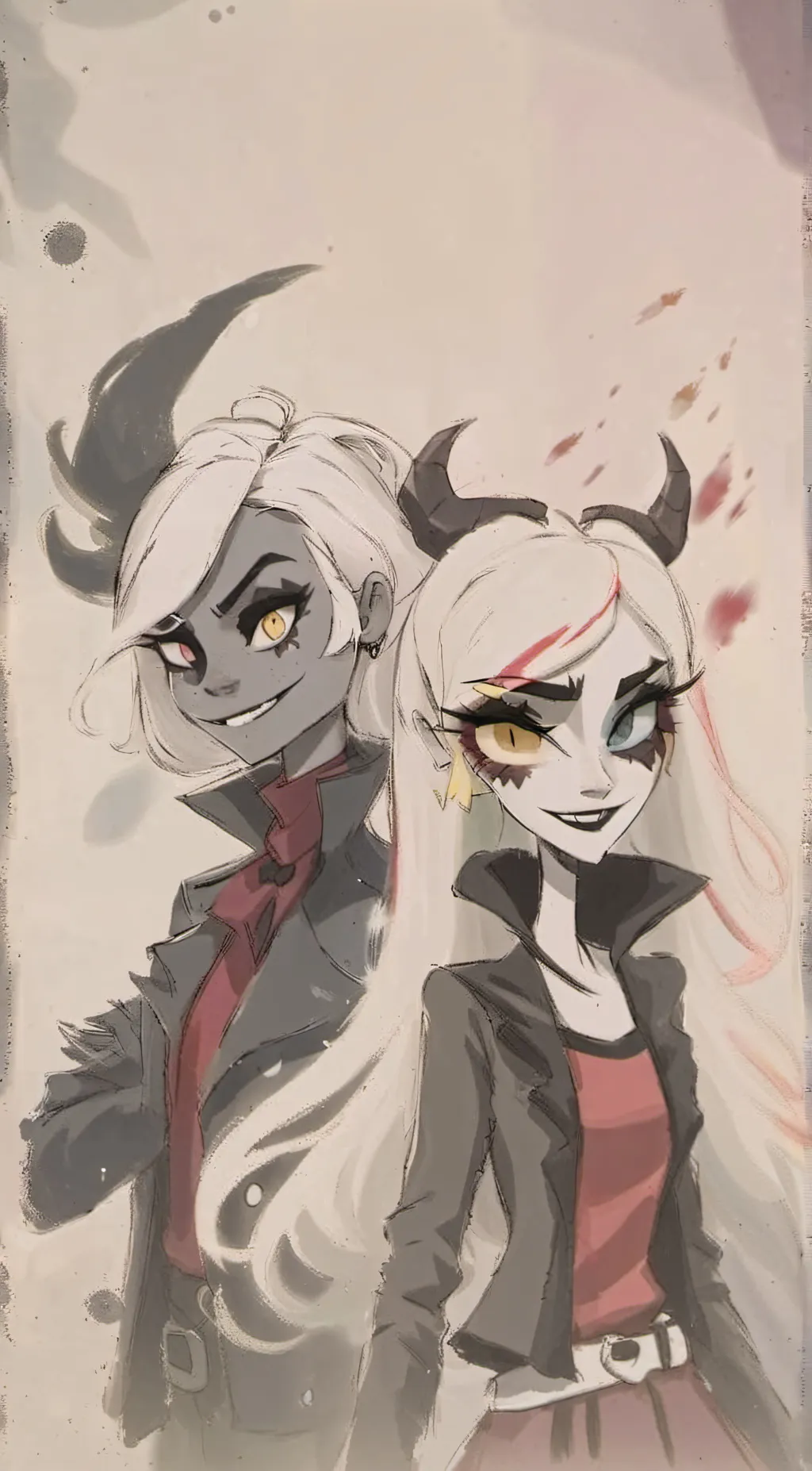 ai character: Hazbin Hotel background
