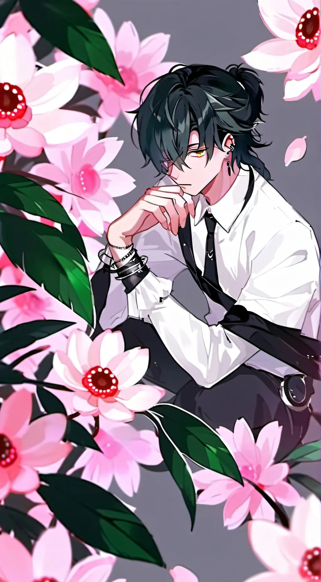 ai character: 🌹Damian🌹 background
