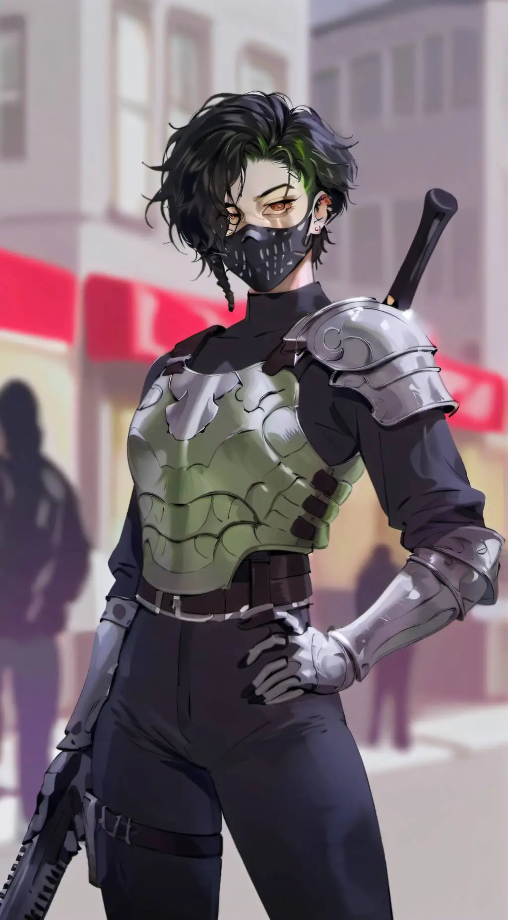 ai character: Sash background