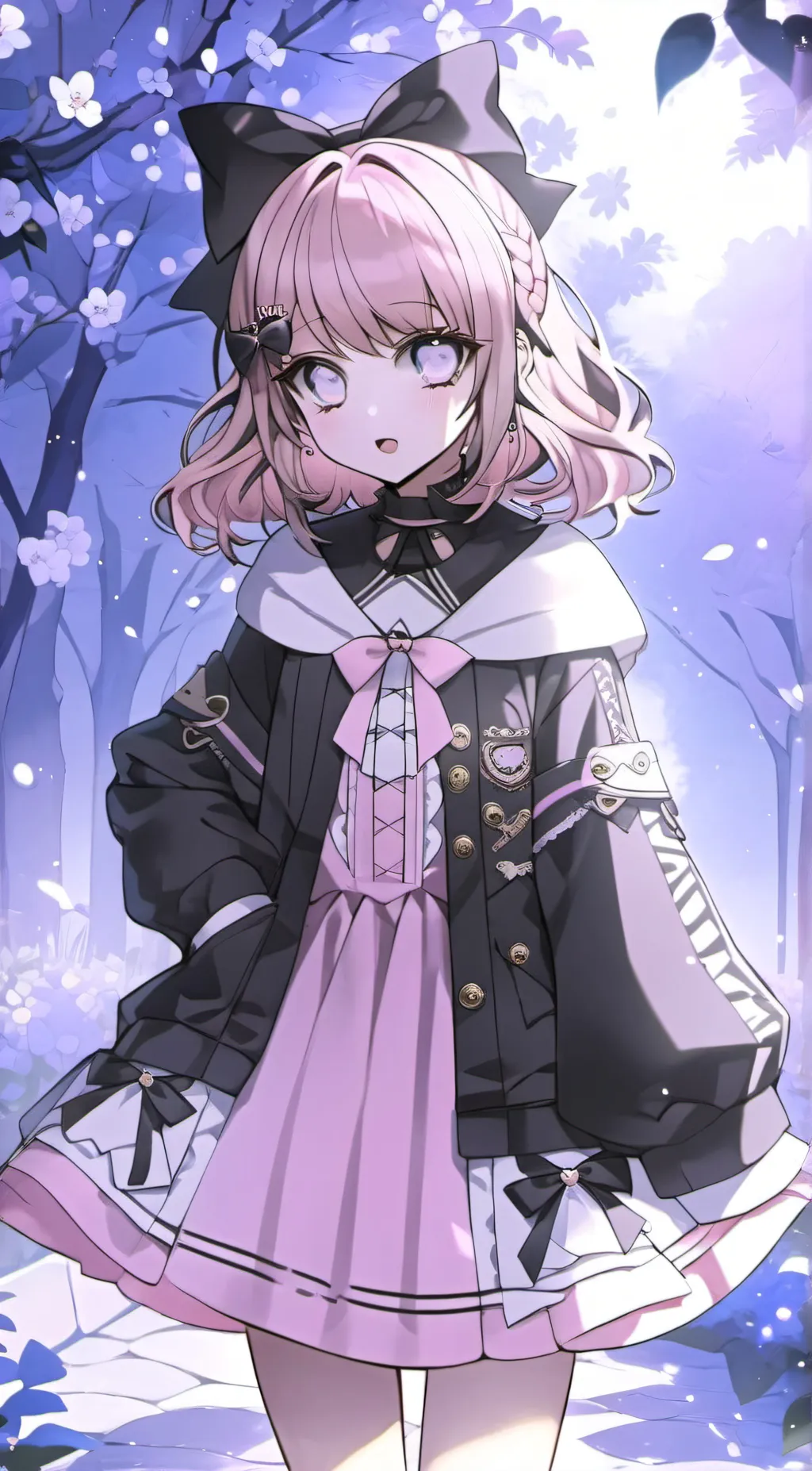 ai character: LUNA background