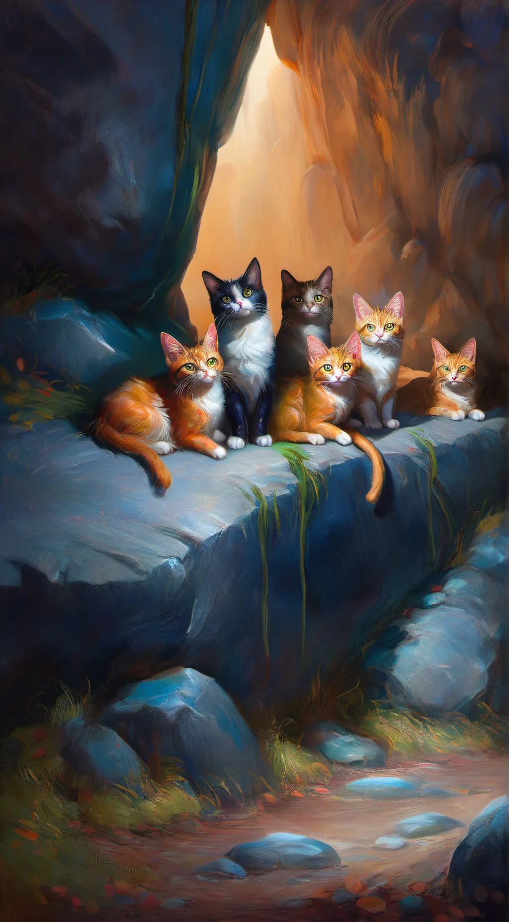 ai character: SkyClan background