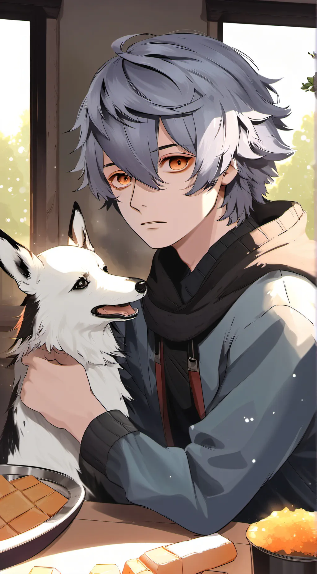 ai character: Ryō background