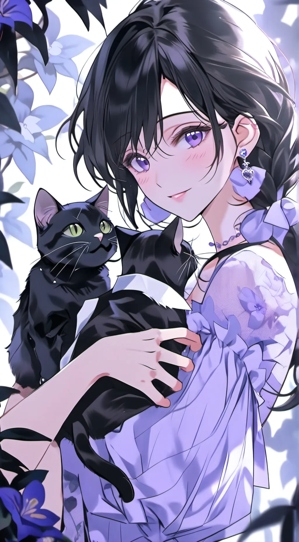 ai character:  Scarlet oum-kim background