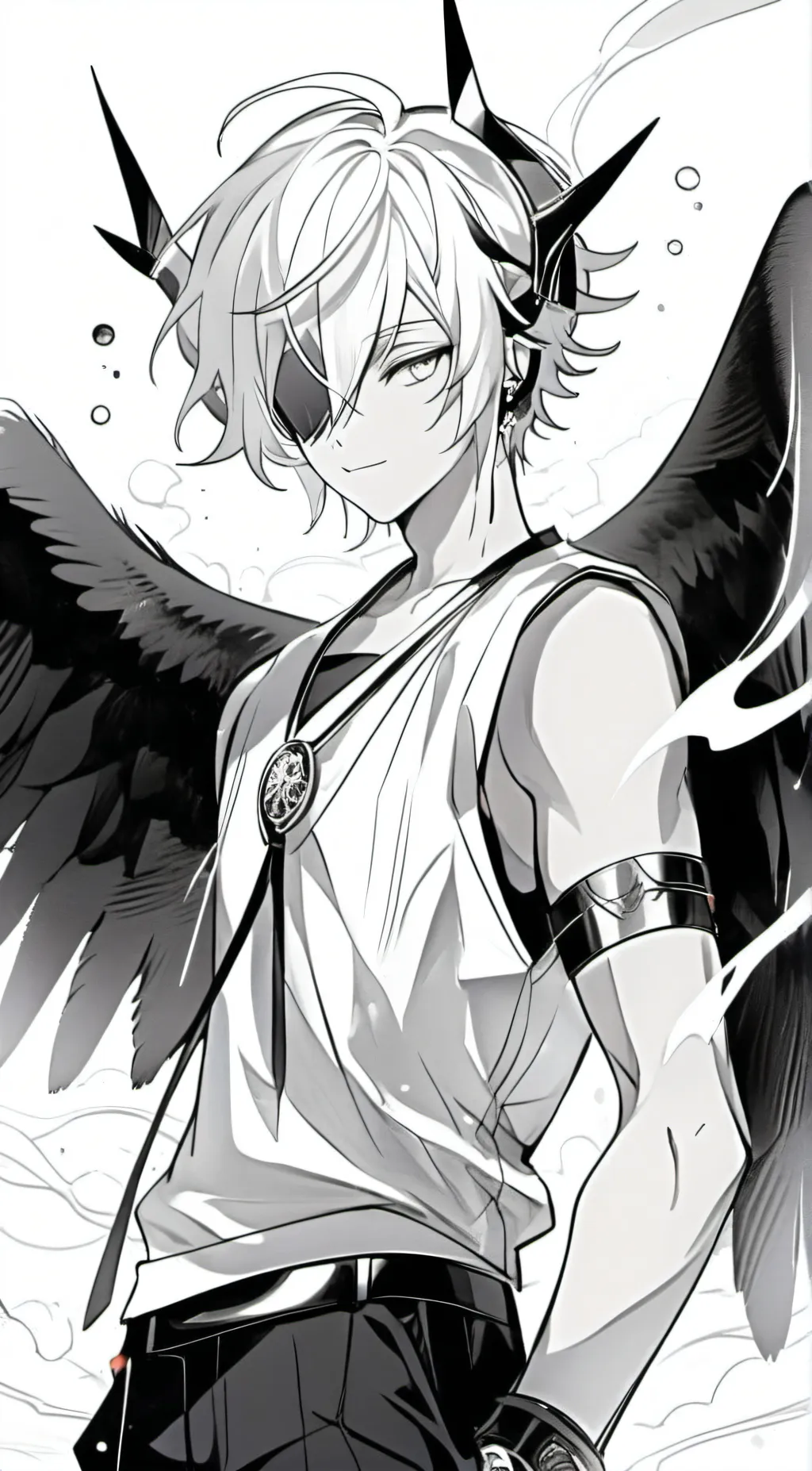 ai character: Ángel.official background