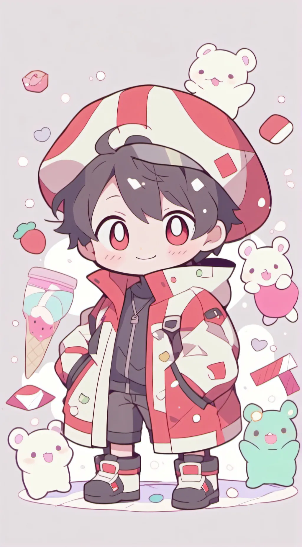 ai character: yippee background
