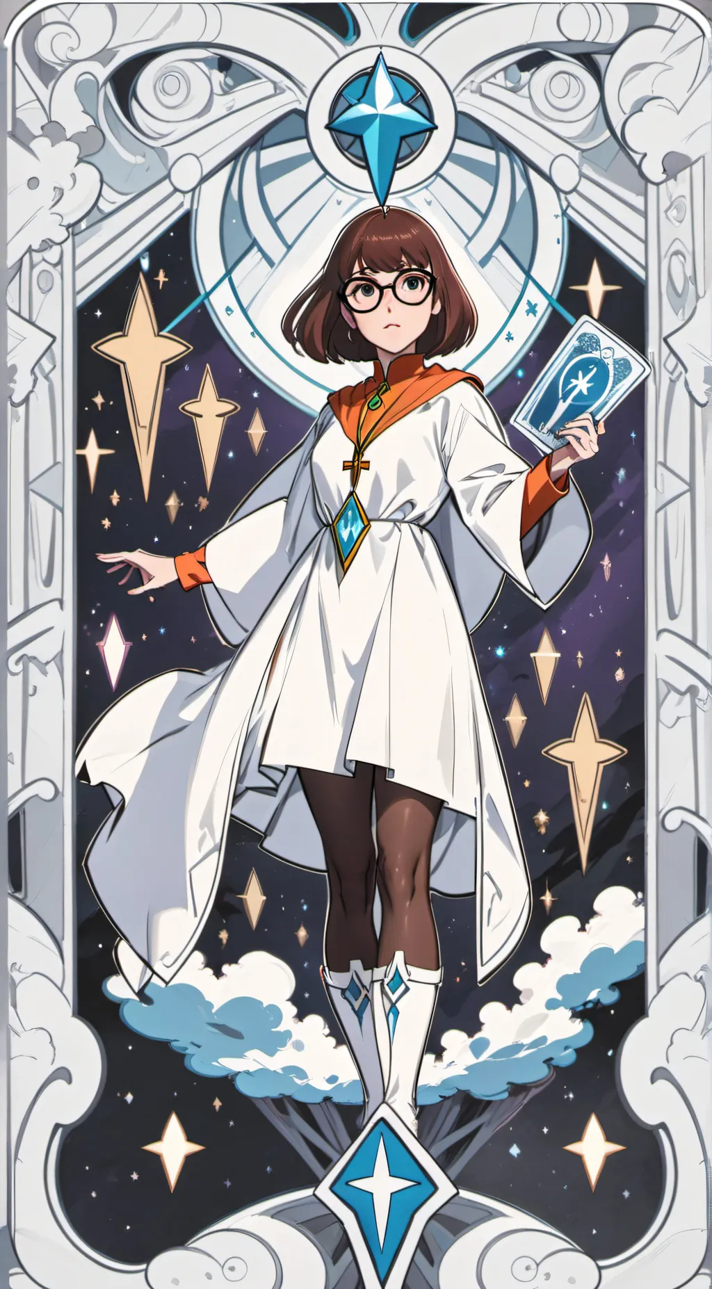 ai character: Meta Velma background