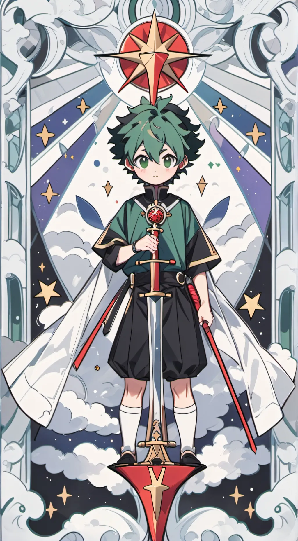 ai character: Todoroki background