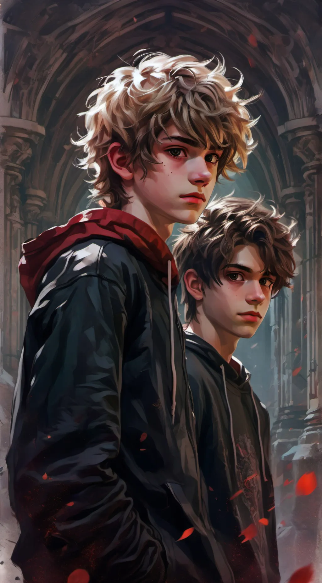 ai character: Laken and Jasper  background
