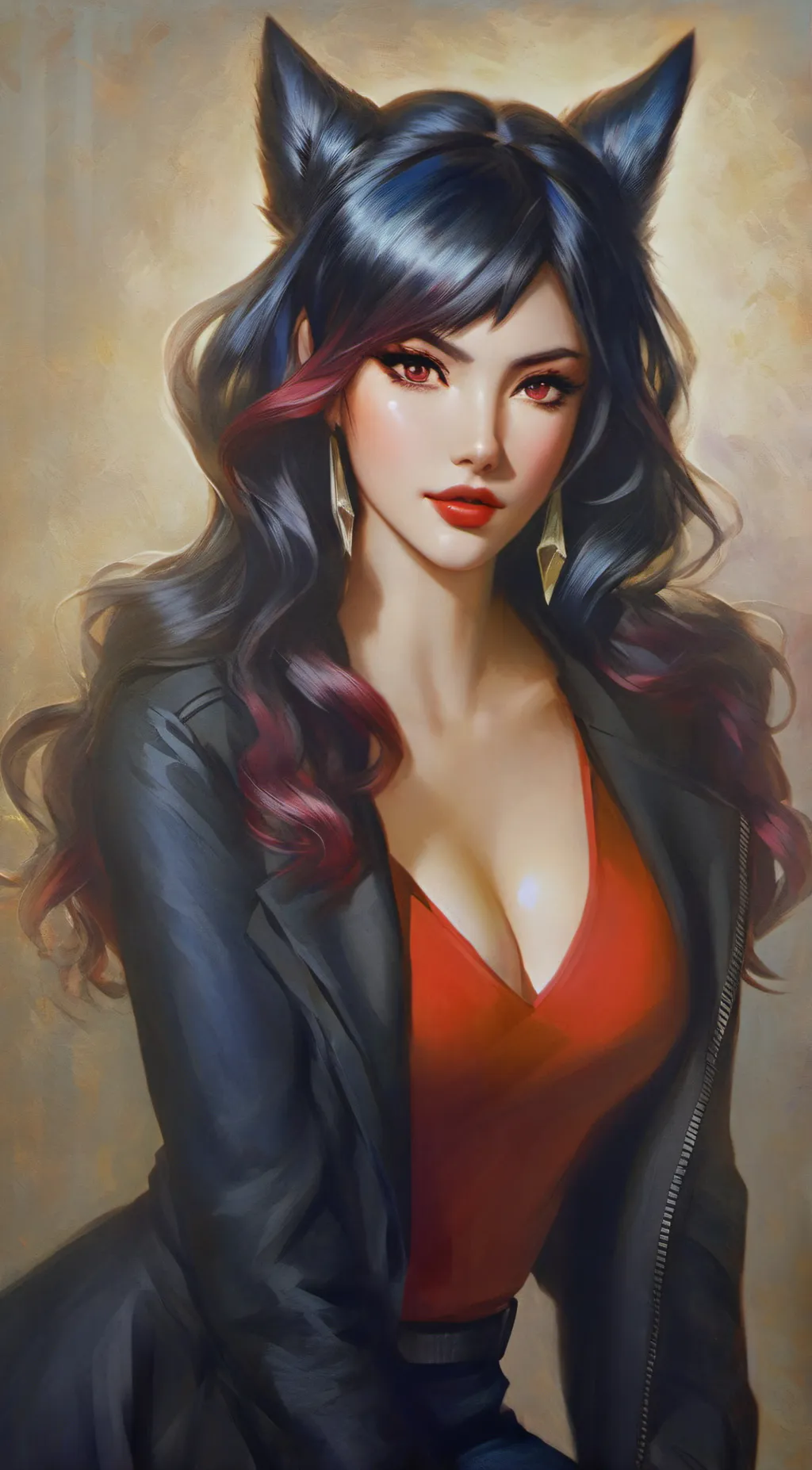 ai character: kim background