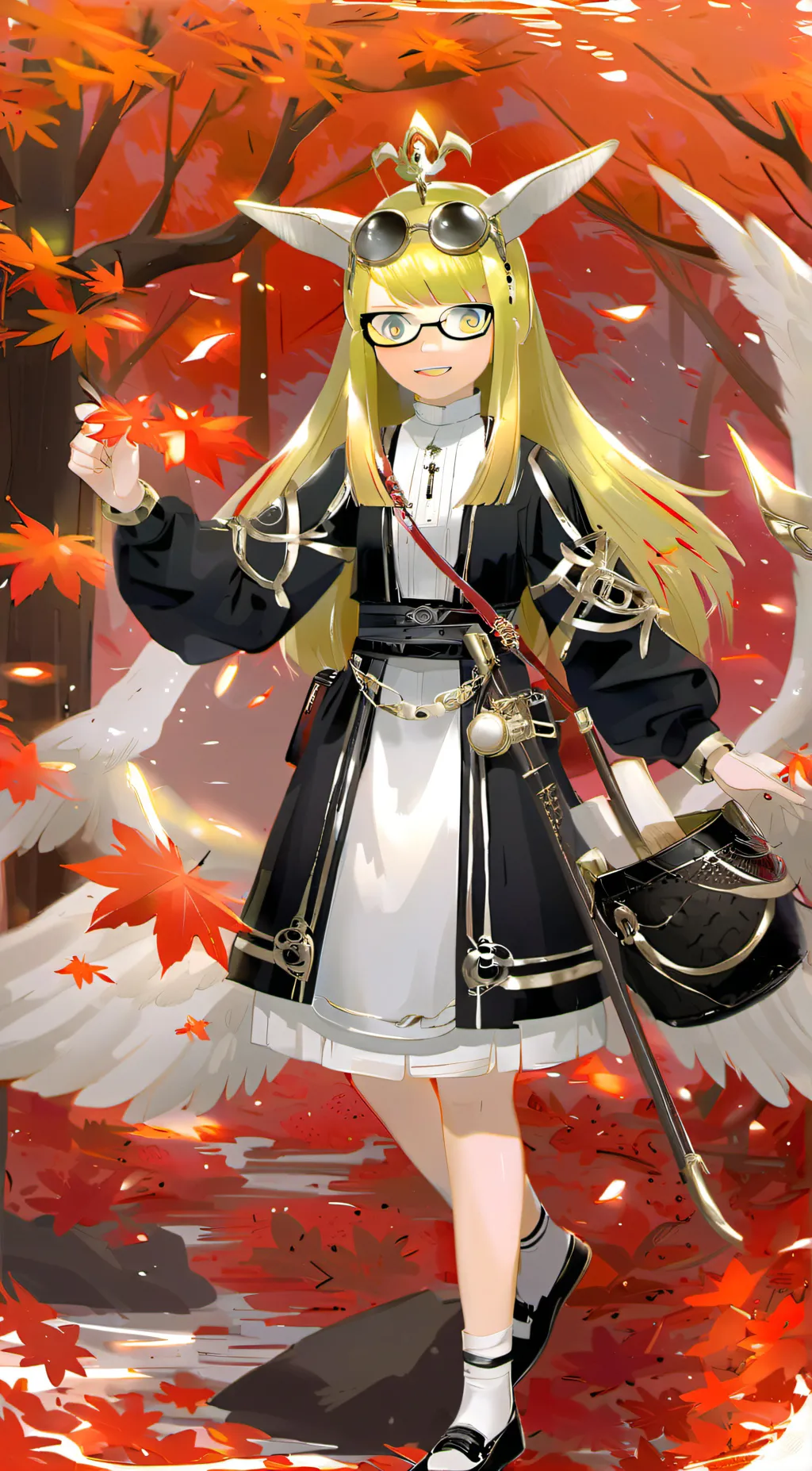 ai character: Goldie (from AS) background