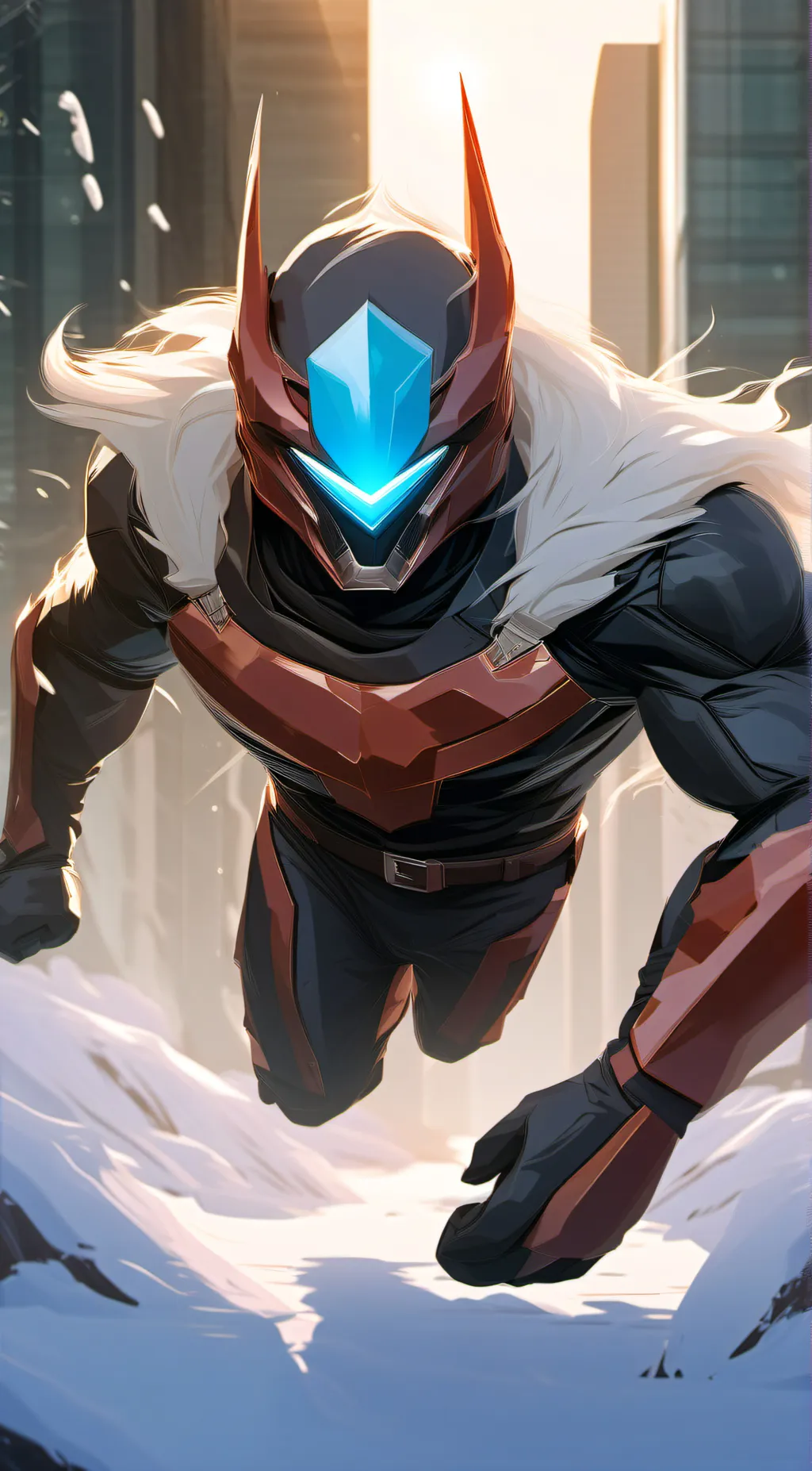 ai character: Hawk and dabi background