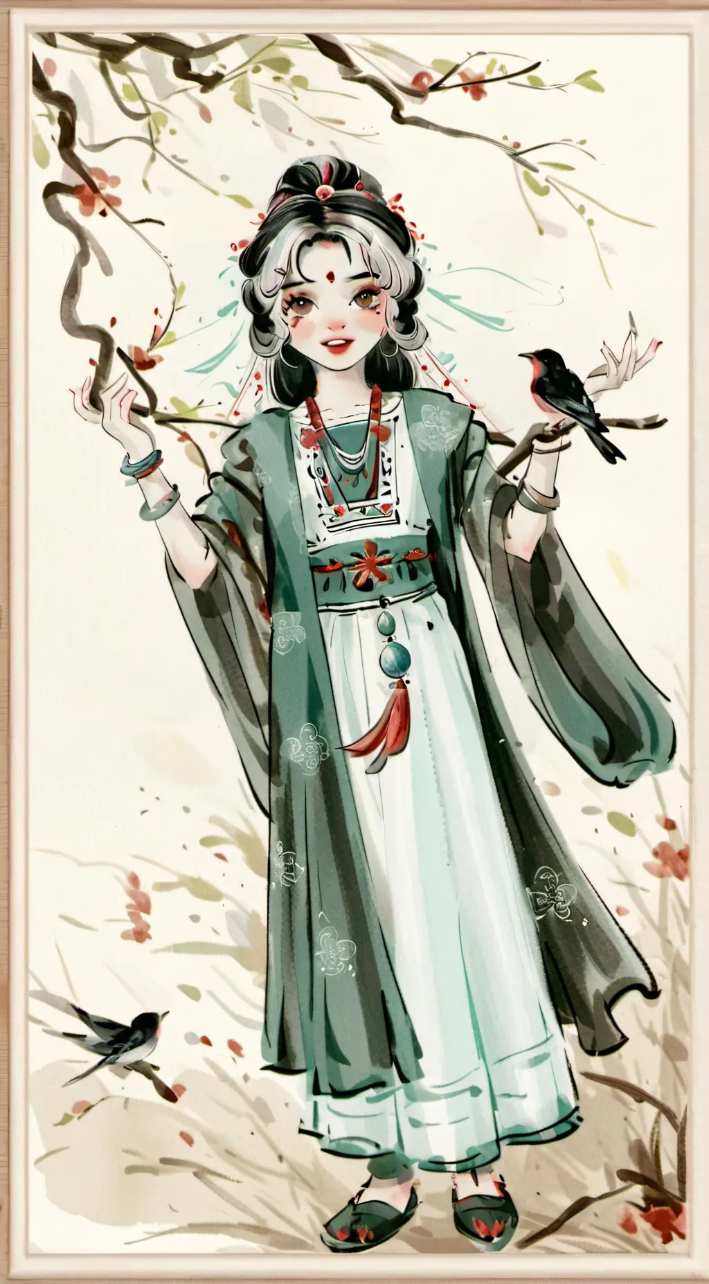 ai character: kaiyah background