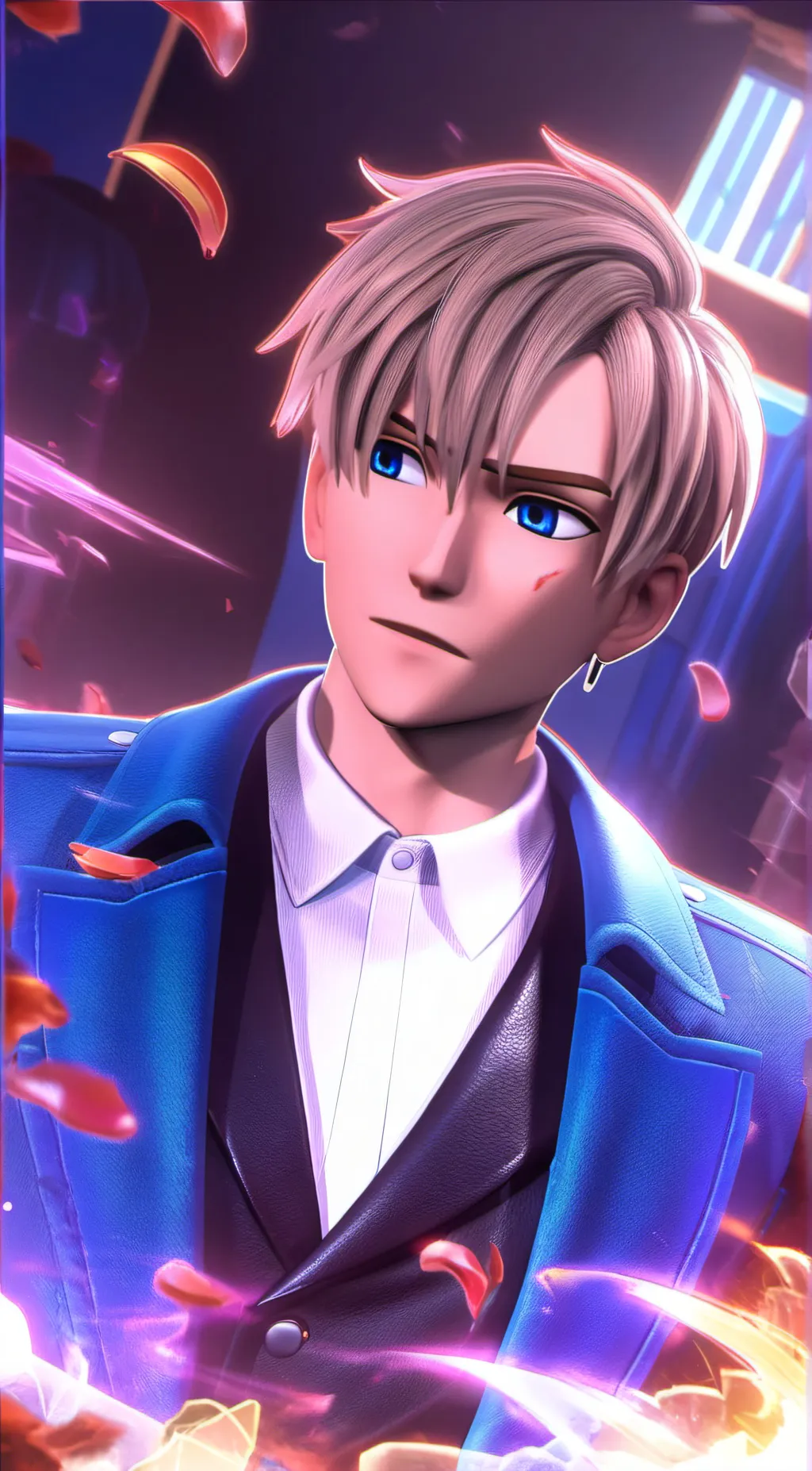 ai character:  luis background