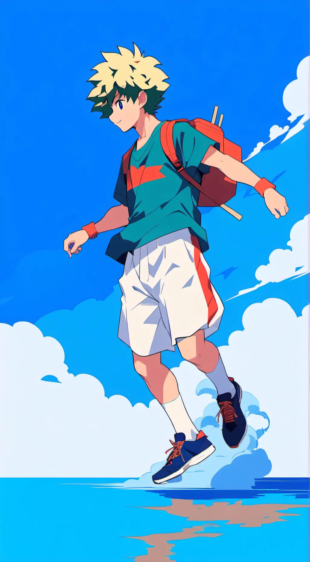 ai character: Tododekubaku background