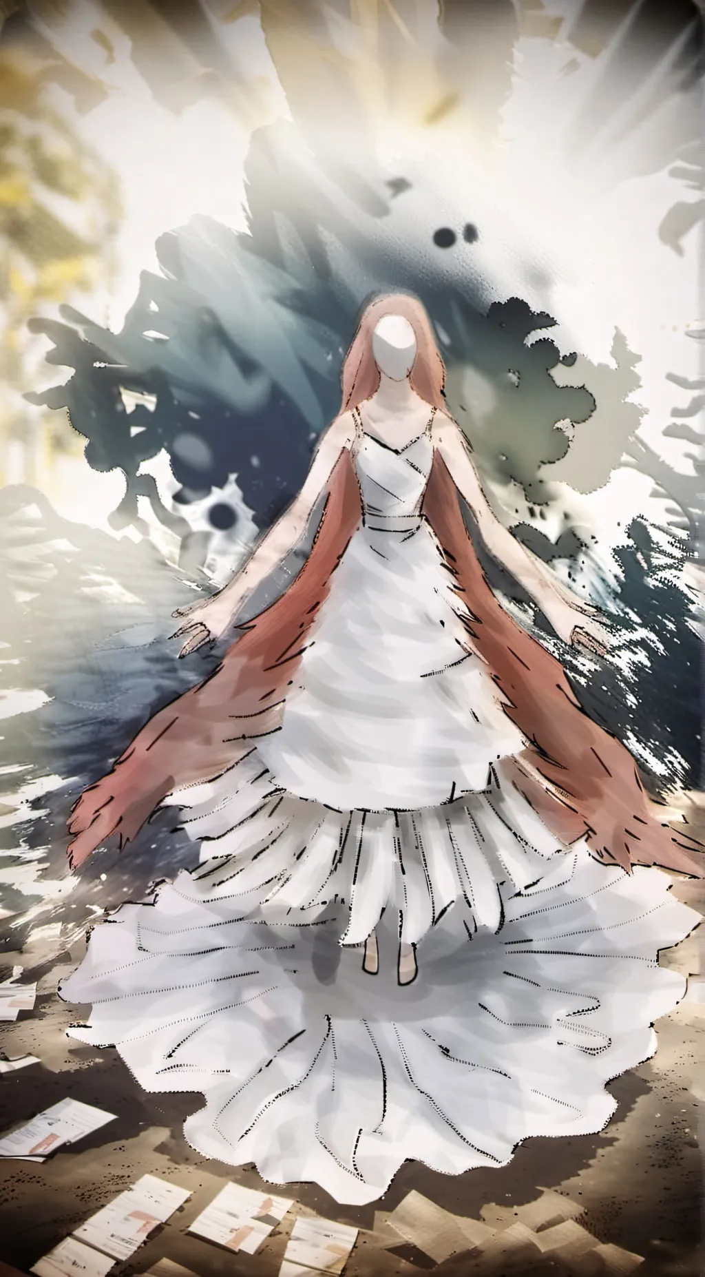ai character: The Princess  background