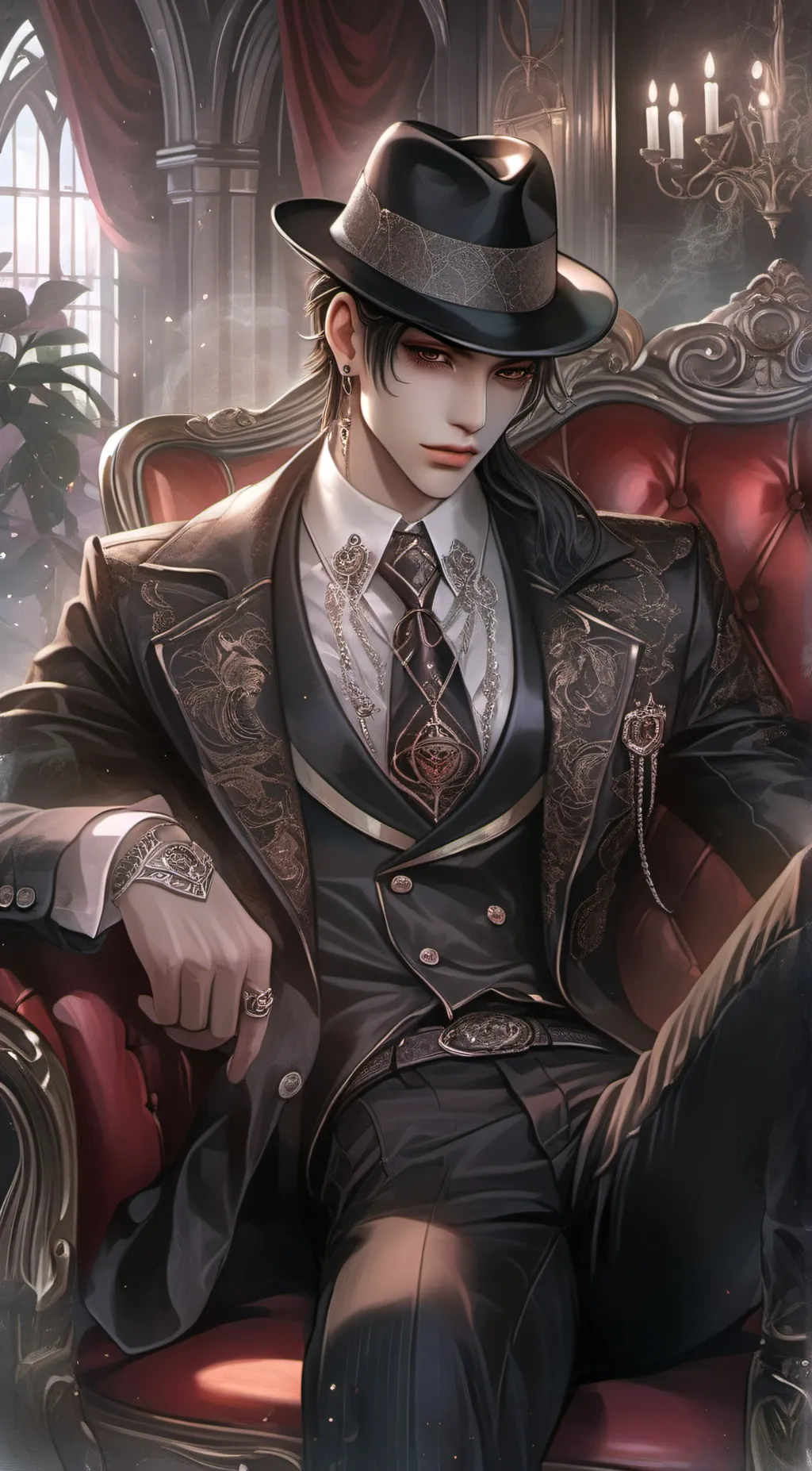 ai character: Mane background